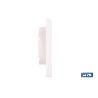 REJILLA DE VENTILACIÓN ABS BLANCO LAMAS MÓVILES Ø10 CM   CAJA 5 UNID.