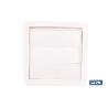 REJILLA DE VENTILACIÓN ABS BLANCO LAMAS MÓVILES Ø10 CM VENTA UNITARIA