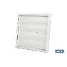 REJILLA DE VENTILACIÓN ABS BLANCO LAMAS MÓVILES Ø15 CM VENTA UNITARIA