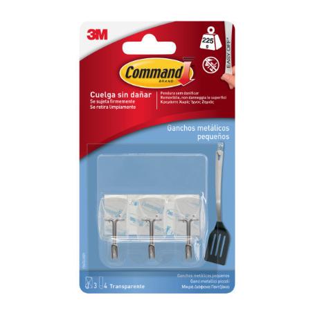 3M GANCHO COMMAND TRANSP PUNTA ALAMBRE 3 UND 17067CLR 7100352616