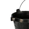 CUBO OBRA INDUSTRIAL GOMA 10 LITROS CON PICO VERTEDOR. BASE Y LATERALES REFORZADO. ESPESOR 1 CM. ESPUERTA OBRA, CUB