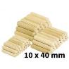 ESPIGA MAD.10X40 (100UDS)