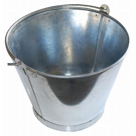 Cubo zinc asa lisa 11 27.5x22 (8 litros)