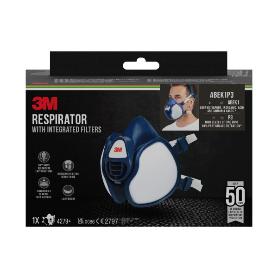 3M MEDIA MASCARA FILTROS INTEGRADOS FFABEK1P3 4279-1 7100330124