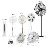VENTILADOR SOBREMESA Ø 10 CM. FUNCIONAMIENTO USB
