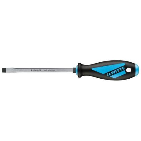 WITTE-53011-DESTORNILLADOR DE PUNTA PLANA CON HEXÁGONO MAXX (5,5X100)