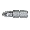 WITTE-27046-CAJA DE 100 PUNTAS POZIDRIV STANDARD GUÍA 1/4  CORTA (PZ.2 X 25)