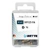WITTE-428423-10 PUNTAS EN CAJITA DE PLÁSTICO LARGO 25 MM (PH 3 BITFLEX TIN)
