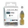 WITTE-427971-5 PUNTAS EN CAJITA DE PLÁSTICO LARGO 25 MM (PH 1 DIAMOND FLEX)
