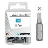 WITTE-429485-5 PUNTAS TORX DE SEGURIDAD EN CAJITA DE PLÁSTICO LARGO 25 MM (TS 30)