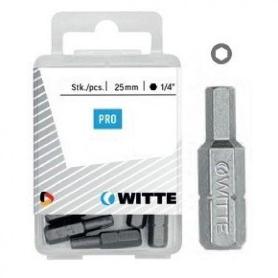 WITTE-427087-10 PUNTAS EN CAJITA DE PLÁSTICO LARGO 25 MM (SW8)