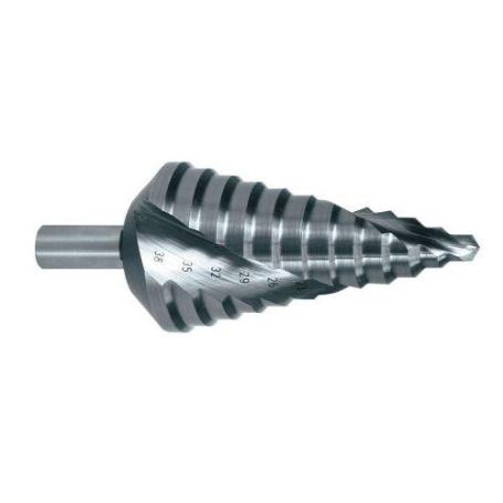 RUKO-101050-9E-BROCA ESCALONADA HSS-E CO 5 COBALTO DIAMETRO  4,0-12,0 MM (9 PASOS)