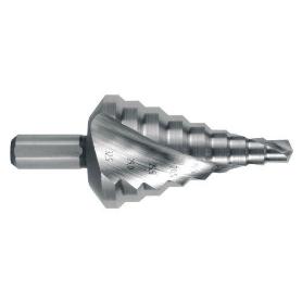 RUKO-101090-BROCA ESCALONADA HSS SISTEMA MÉTRICO. AGUJEROS DIRECTOS DIN/EN 50262 DIAMETRO  6,5-40,0 MM (11 PASOS)
