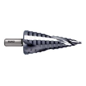 RUKO-101652P-BROCA ESCALONADA FLOWSTEP  HSS (8-30 MM)