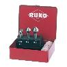 RUKO-102151A-JUEGO DE 4 AVELLANADORES CÓNICOS DIN 335 FORMA C HSS 90° PARA ALUMINIO