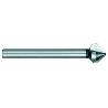 RUKO-102271-AVELLANADOR CÓNICO DIN 335 FORMA C 90  HSS MANGO CILÍNDRICO LARGO (DIAMETRO  MÁX. 6,3 MM)