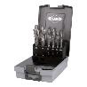 RUKO-102452RO-JUEGO DE 6 AVELLANADORES PLANOS DIN 373 HSS PARA AGUJEROS DE NúCLEO