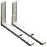 SOPORTE MICROONDAS BLANCO 360/500 X 220 MM.