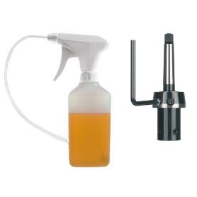 RUKO-108302-1-SOPORTE PARA BROCAS HUECAS WELDON CM2 + BOTELLA REFRIGERANTE