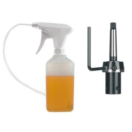 RUKO-108302-1-SOPORTE PARA BROCAS HUECAS WELDON CM2 + BOTELLA REFRIGERANTE