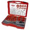 RUKO-106318-JUEGO DE 19 CORONAS PERFORADORAS HSS BIMETAL TIPO PREMIUM