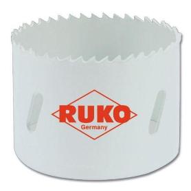 RUKO-126043-CORONA PERFORADORA HSS-CO 8 BIMETAL CON DENTADO FINO (DIAMETRO  43 MM)