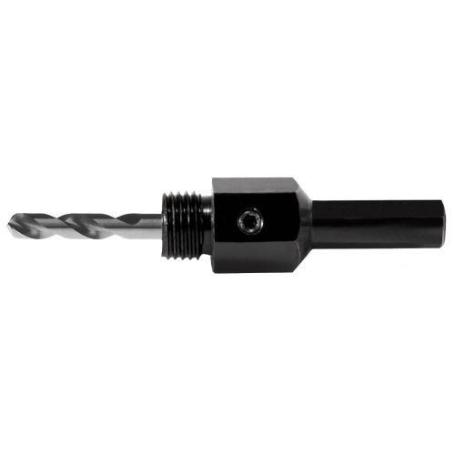 RUKO-128211-PORTA ASIENTO Y BROCA GUÍA M 10X1,25 MM PARA CORONAS PERFORADORAS HSS-TIAIN, CORONA 12-14