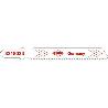 RUKO-3218033-PACK DE 5 SIERRAS DE CALAR HSS ACERO CORTE ULTRA RÁPIDO 77 MM (EQUIVALENCIA BOSCH T 118 AF)