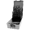 RUKO-214214SRO-JUEGOS DE 19 BROCAS HELICOIDALES DIN 338 TIPO N HSS-G