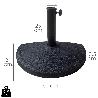 BASE SOMBRILLA A PARED 50X31X25 CM.