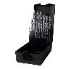 RUKO-259215RO-JUEGO DE 25 BROCAS HELICOIDALES FLOWSTEP  HSS