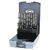 RUKO-214214RO-JUEGO DE 19 BROCAS HSS RECTIFICADAS EN CAJA DE PLÁSTICO