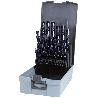 RUKO-215214FRO-JUEGOS DE 19 BROCAS HELICOIDALES DIN 338 TIPO VA HSSE-CO 5 TIALN
