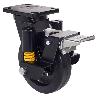 RUEDA GIRATORA PLACA FR.10HLSEFN150-HGB SUSPENSION GOMA NEGRA NATURAL BOLAS