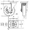 Rueda giratora placa fr.4mm 10zvrfd160-ausb alum.-poliur.blancovelocbolas