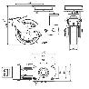 RUEDA GIRATORA PLACA FR.10HLSBFN160-DEGB SUSPENSION GOMA GRIS ELASTICA BOLAS