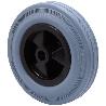 RUEDA PSR200-20-60 NUCLEO POLIAMIX Y BANDA GOMA GRIS (COJ.ROD.INOX)