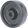RUEDA TTBI100-15-41 RESINA NEGRA (COJINETE BOLAS INOX)