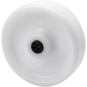 RUEDA UTR80-12-40 POLIAMIX BLANCO (COJINETE RODILLOS INOX)