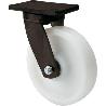 RUEDA GIRATORA PLACA 10HLB250H-FTB NYLON BLANCO EXTRAFUERTE EJE BOLAS
