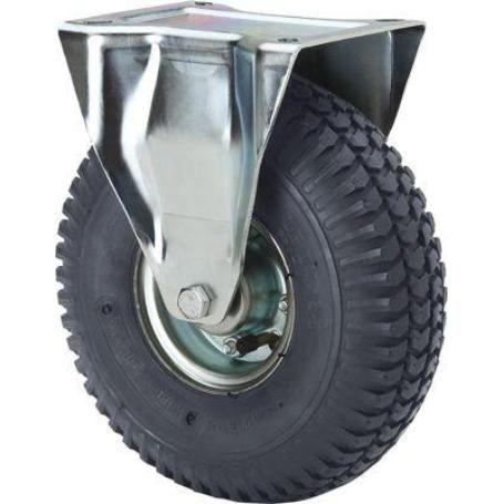 Rueda fija  17wl260-ritr metalico-neumatica eje rodillos 6 lonas