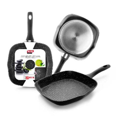GRILL NATURA 28X28 CM IBILI
