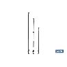 PÉRTIGA EXTENSIBLE TIJERAS DE PODAR ELÉCTRICAS 140 - 207 CM