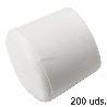 CONTERA PLASTICO REDONDA EXTERIOR BLANCA 16 MM. BOLSA 200 UNIDADES