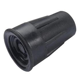 TACOS PARA BASTON ESTRIADOS 18 MM. (BOLSA 100 UNIDADES)