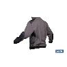 SUDADERA RANGER CUELLO CREMALLERA 280GMS GRIS-NEGRO T-XXL