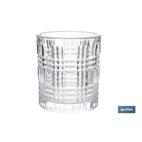 PACK DE 6 UDS VASO CON RELIEVE 27,5 CL