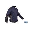 SUDADERA RANGER CUELLO CREMALLERA 280GMS AZUL-NEGRO T-M