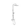 COLUMNA DUCHA TERMOSTATICA A5A202EC00 ROCA