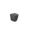 INODORO TANQUE ALTO ONA NEGRO A347687080 ROCA